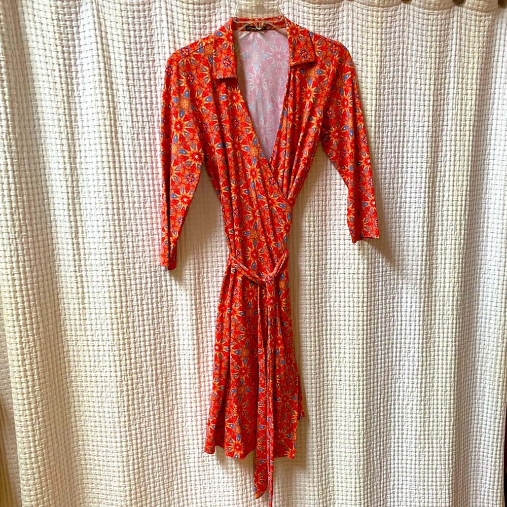 J McLaughlin wrap dress